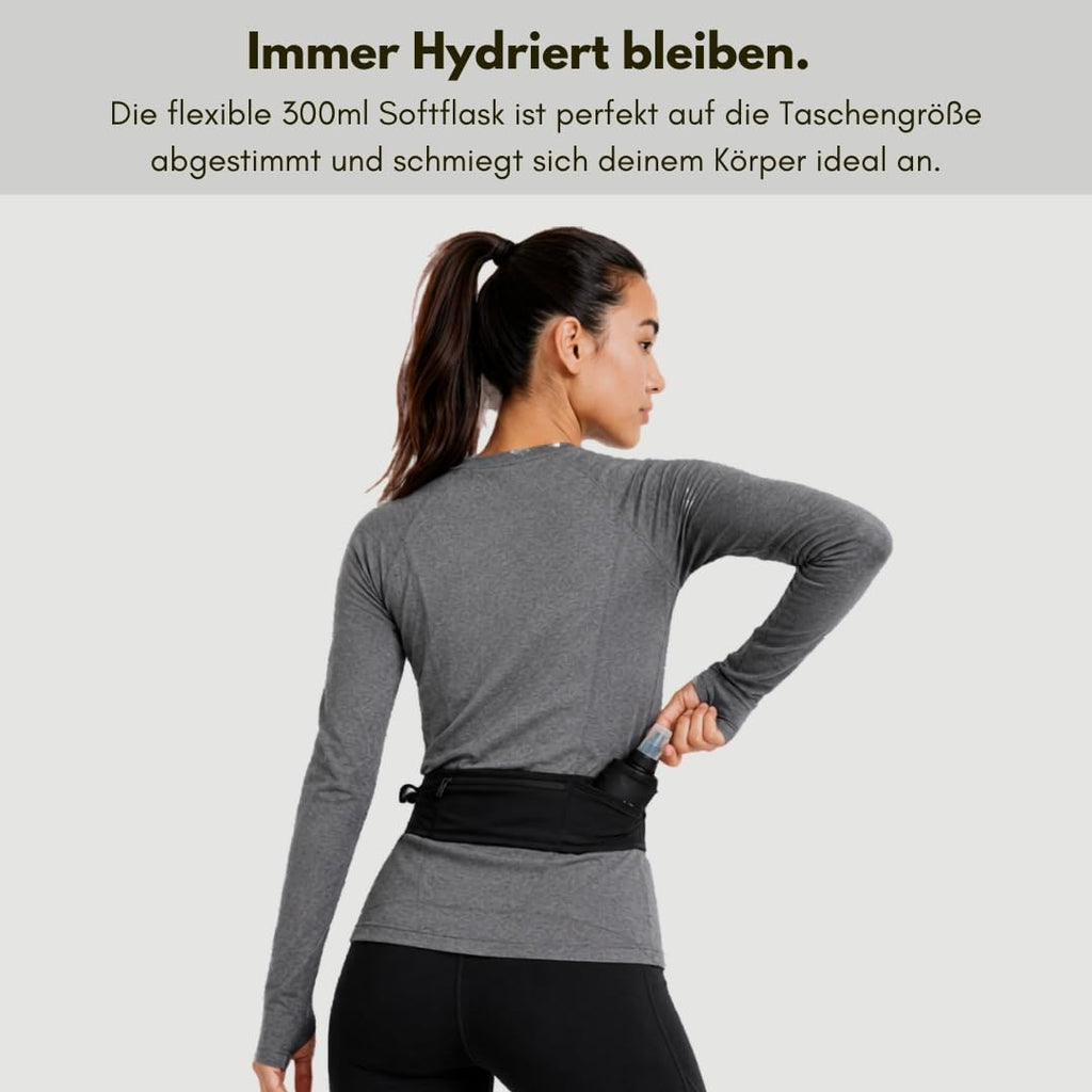 AeroRun® Laufgürtel mit 300ml Softflask