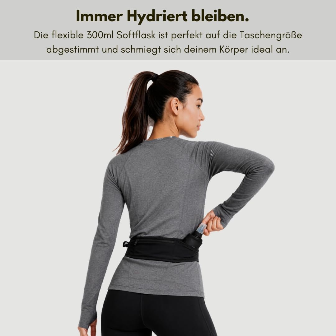AeroRun® Laufgürtel mit 300ml Softflask