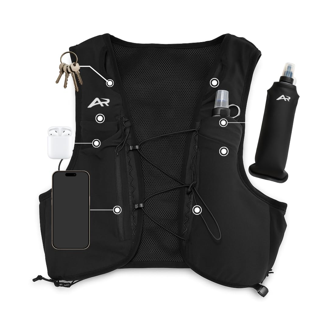 AeroRun™ Laufweste mit 500ml Trinkflasche