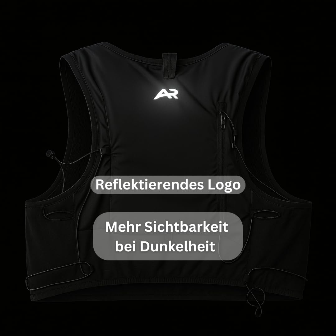 AeroRun™ Laufweste mit 500ml Trinkflasche