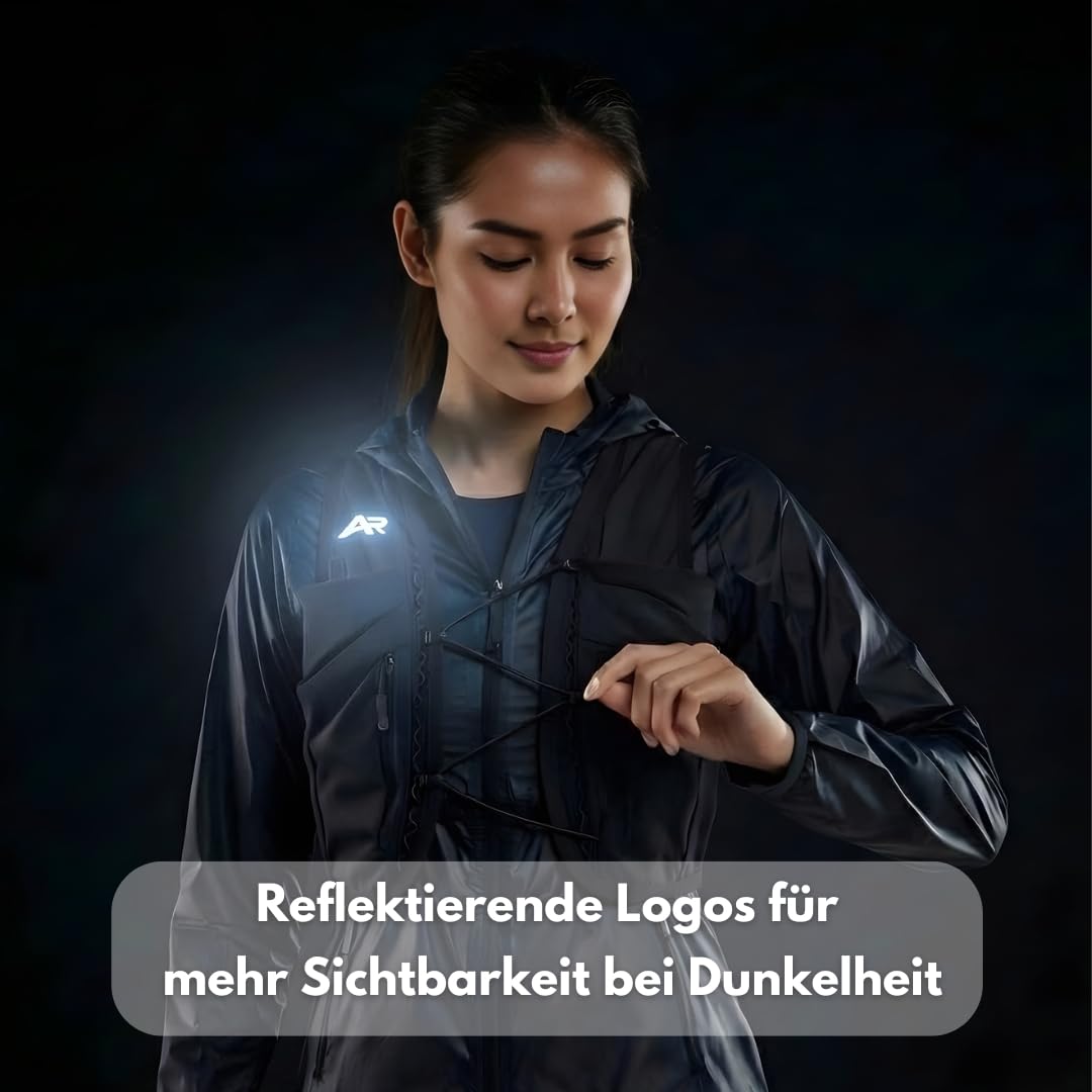 AeroRun™ Laufweste mit 500ml Trinkflasche