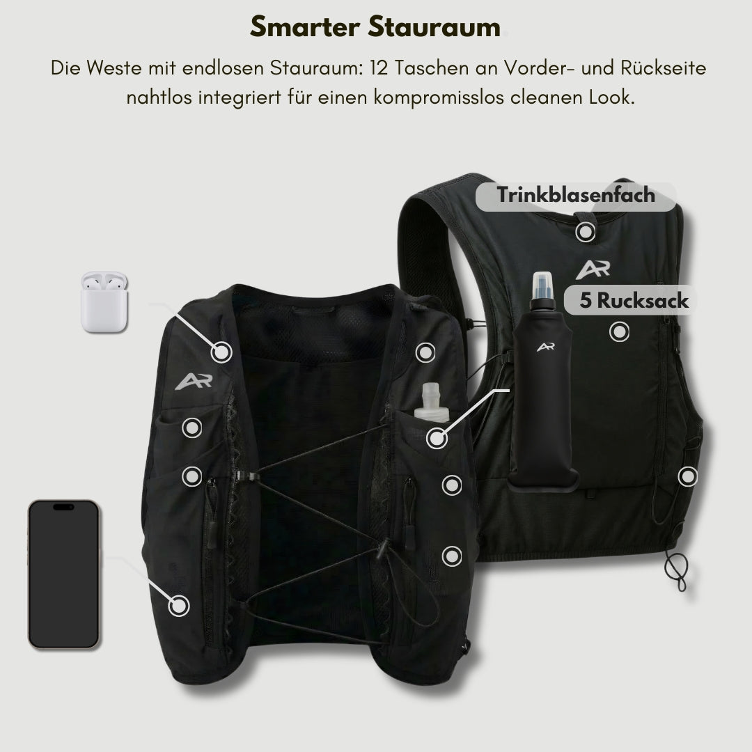 AeroRun® Pro mit 500ml Trinkflasche