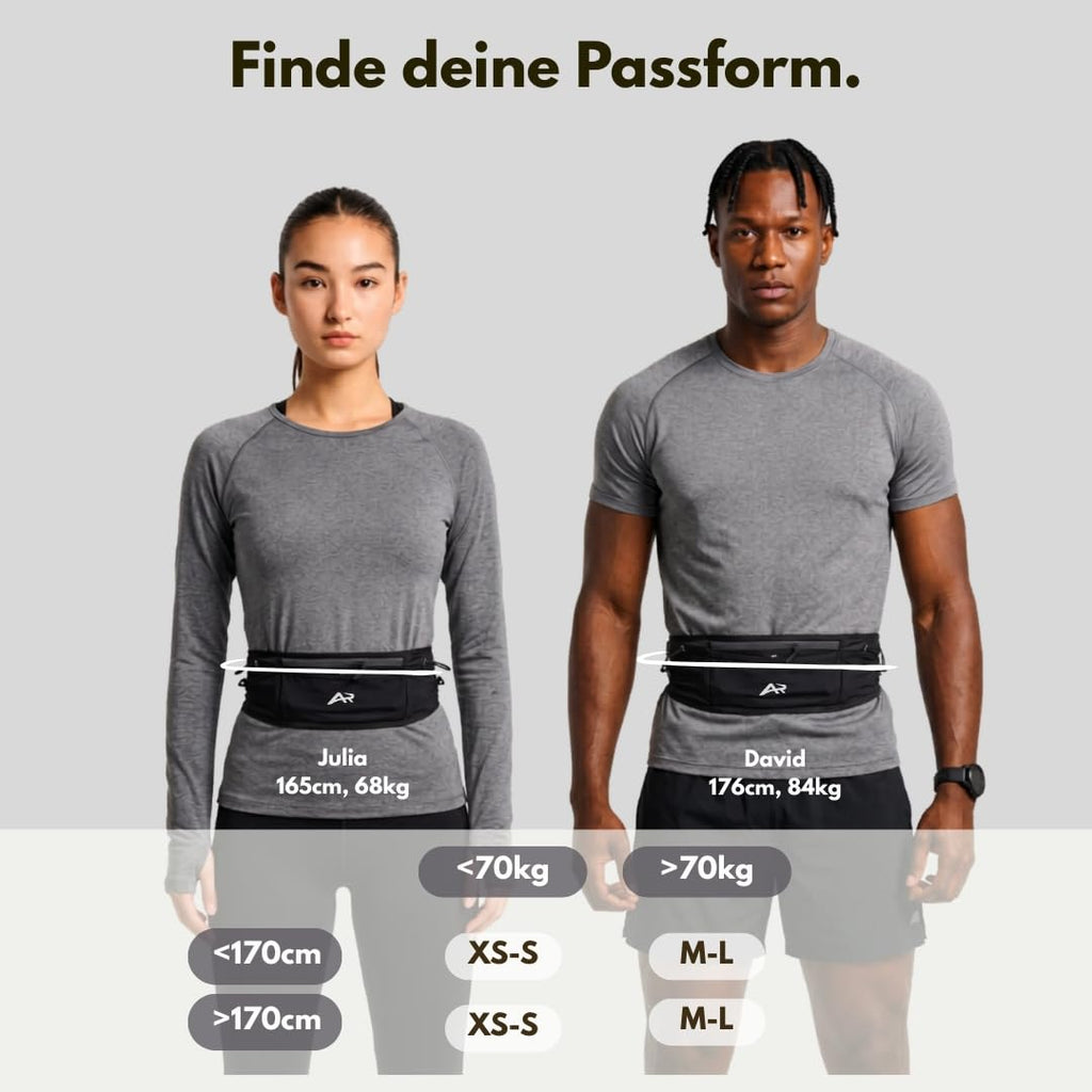 AeroRun® Laufgürtel mit 300ml Softflask