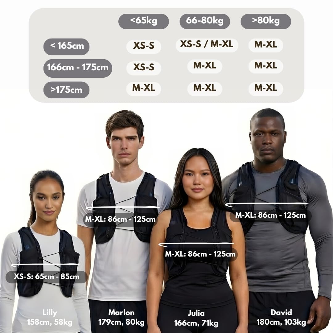 AeroRun™ Laufweste mit 500ml Trinkflasche