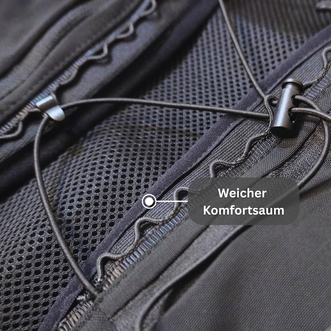 AeroRun™ Laufweste mit 500ml Trinkflasche & Alarm Licht (Größe XS-S)