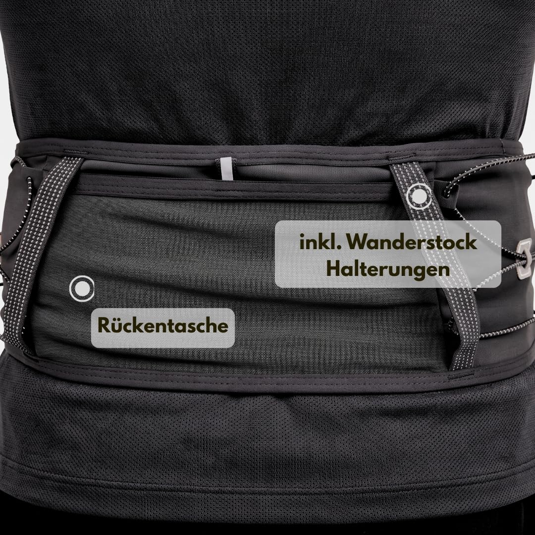 AeroRun® Laufgürtel mit 300ml Softflask
